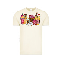 Vintage Arctic princess cartoon coffee cups Vintage Tee - Zillion Design Studio