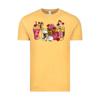 Vintage Mustard princess cartoon coffee cups Vintage Tee - Zillion Design Studio