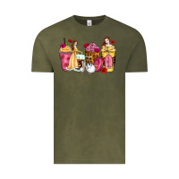 Vintage Olive princess cartoon coffee cups Vintage Tee - Zillion Design Studio
