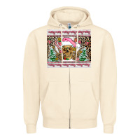 Sandshell pink skeleton  christmas Zipper Hoodie - AdoDesignShop