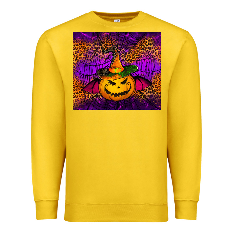 Halloween Jack O'lantern Tumbler Premium Sweatshirt by Jasminsmagicworld | Teevron