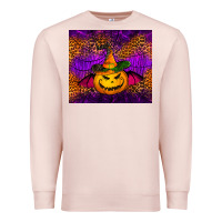 Pale Pink halloween jack o'lantern tumbler Premium Sweatshirt - Jasminsmagicworld
