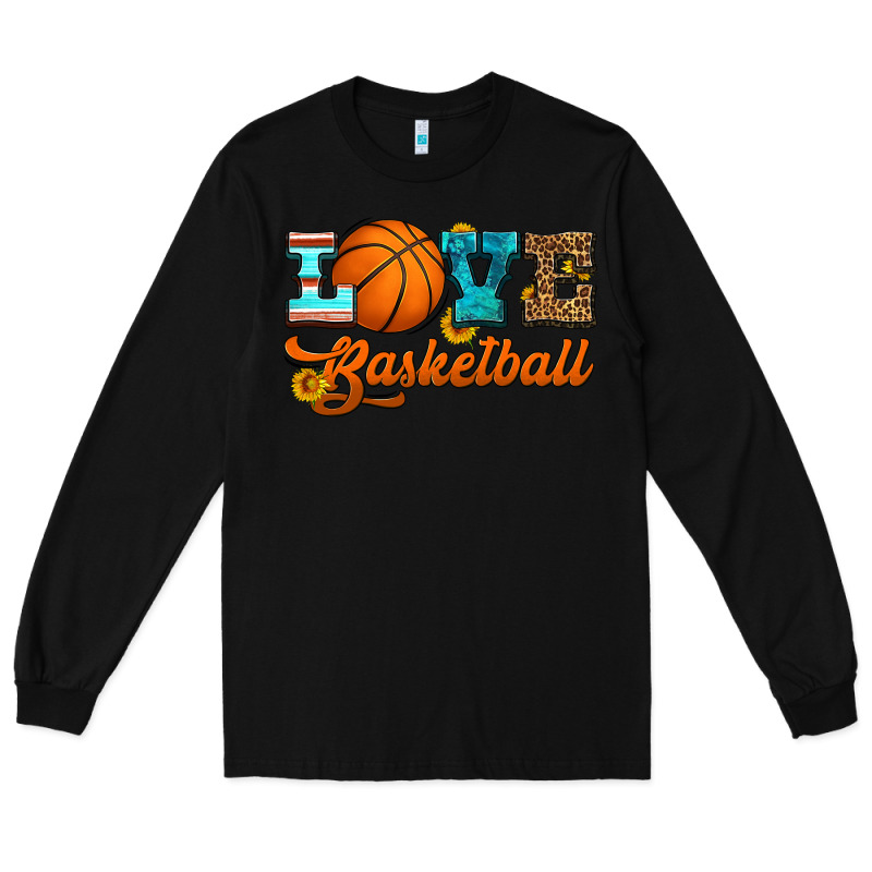 Love Basketball Long Sleeve Tee by HRA Design Shop | Teevron