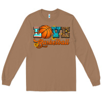 Toasted Coconut love basketball Long Sleeve Tee - HRA Design Shop