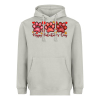 Moon Dust happy valentines day paws Heavyweight Hoodie - NancyCooperArtShop