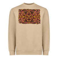 Mushroom leopard glitter background Heavyweight Sweatshirt - RanaPortraitStore