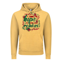 Vintage Mustard a thrill of hope the weary world rejoices Vintage Hoodie - MaliasSmallBusiness