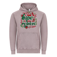 Vintage Zinc a thrill of hope the weary world rejoices Vintage Hoodie - MaliasSmallBusiness