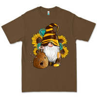 Cacao western bee gnomes beehive honey sunflowers gemstone Premium Tee - Artiststas
