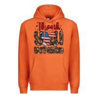 Carrot thank you veteran Premium Hoodie - MaliasSmallBusiness