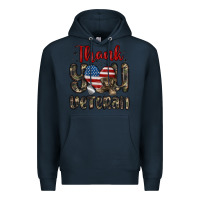 Navy thank you veteran Premium Hoodie - MaliasSmallBusiness