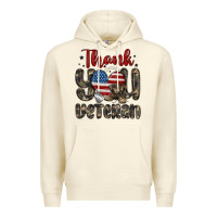 Sandshell thank you veteran Premium Hoodie - MaliasSmallBusiness