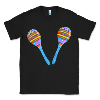 Black blue maracas Classic Tee - FaDigitalArtStudio