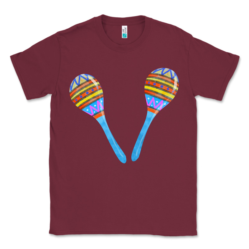 Blue Maracas Classic Tee by FaDigitalArtStudio | Teevron