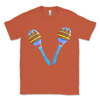 Copper blue maracas Classic Tee - FaDigitalArtStudio