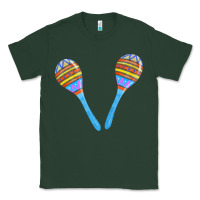 Sports Green blue maracas Classic Tee - FaDigitalArtStudio