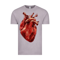 Vintage Zinc Anatomical heart Vintage Tee - RanaPortraitStore