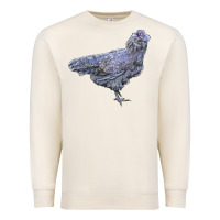 Sandshell Ameraucana Chicken Premium Sweatshirt - LillyAllenDesigns