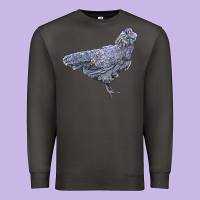 Ameraucana Chicken Premium Sweatshirt Designed By Lillyallendesigns