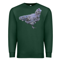 Sports Green Ameraucana Chicken Premium Sweatshirt - LillyAllenDesigns