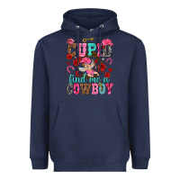 Navy cupid find me a cowboy Heavyweight Hoodie - NancyCooperArtShop