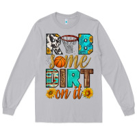 Moon Dust rub some dirt on it basketball Long Sleeve Tee - HRA Design Shop