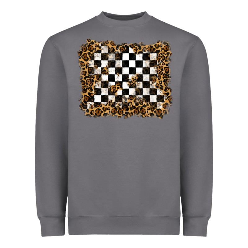 Racing Leopard Background Heavyweight Sweatshirt by RanaPortraitStore | Teevron