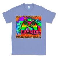 Colony Blue lgbtq gaymer and gender symbol tumbler Classic Tee - HRA Design Shop