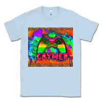 Dusty Blue lgbtq gaymer and gender symbol tumbler Classic Tee - HRA Design Shop