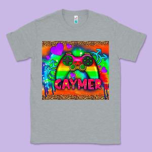 Lgbtq Gaymer And Gender Symbol Tumbler Classic Tee Designed By Hra Design Shop