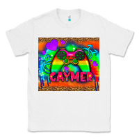 White lgbtq gaymer and gender symbol tumbler Classic Tee - HRA Design Shop