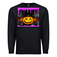 Black halloween jack o'lantern dripping glitter tumbler Premium Sweatshirt - Jasminsmagicworld