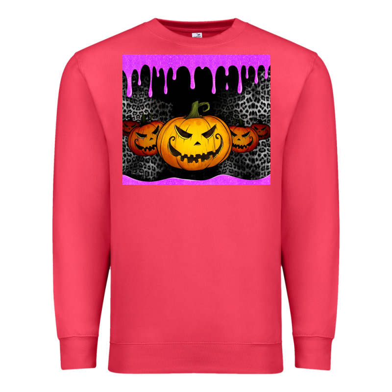 Halloween Jack O'lantern Dripping Glitter Tumbler Premium Sweatshirt by Jasminsmagicworld | Teevron
