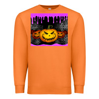 Carrot halloween jack o'lantern dripping glitter tumbler Premium Sweatshirt - Jasminsmagicworld