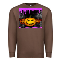 Chestnut halloween jack o'lantern dripping glitter tumbler Premium Sweatshirt - Jasminsmagicworld