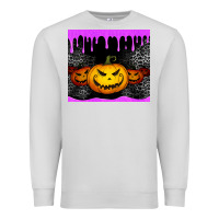 Dove Grey halloween jack o'lantern dripping glitter tumbler Premium Sweatshirt - Jasminsmagicworld