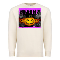 Sandshell halloween jack o'lantern dripping glitter tumbler Premium Sweatshirt - Jasminsmagicworld