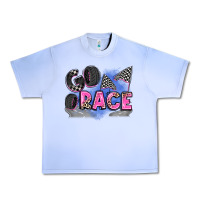 Grape Ice go race Urban Heavy Tee - Zillion Design Studio