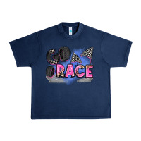 Navy go race Urban Heavy Tee - Zillion Design Studio