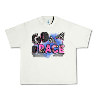 Pistachio go race Urban Heavy Tee - Zillion Design Studio
