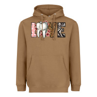 Toasted Coconut love dentist life Heavyweight Hoodie - Jasminsmagicworld
