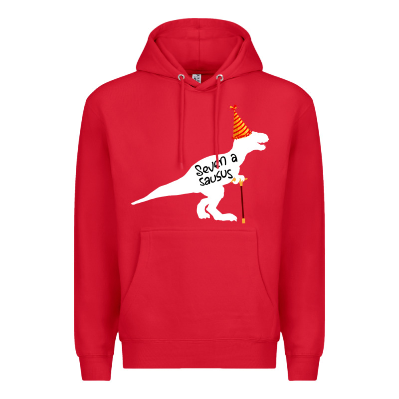Seven A Saurus Premium Hoodie by Bettercallsaul | Teevron