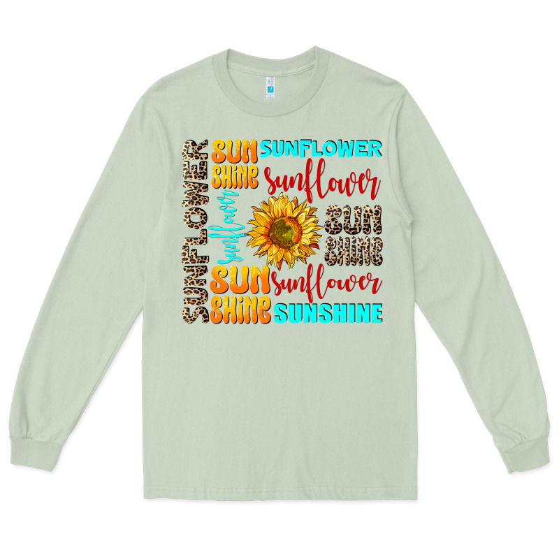 Sunflower Sunshine Long Sleeve Tee by AdoDesignShop | Teevron