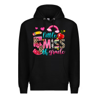 Black little miss fifth grade Premium Hoodie - NancyCooperArtShop