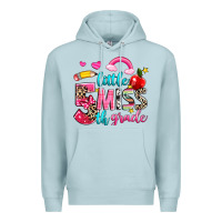 Blue Mist little miss fifth grade Premium Hoodie - NancyCooperArtShop