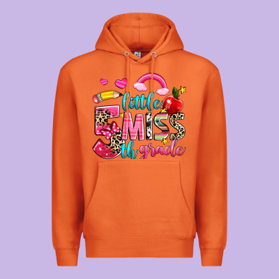Little Miss Fifth Grade Premium Hoodie Designed By Nancycooperartshop