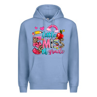 Colony Blue little miss fifth grade Premium Hoodie - NancyCooperArtShop