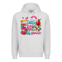 Dove Grey little miss fifth grade Premium Hoodie - NancyCooperArtShop
