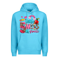 Ocean Blue little miss fifth grade Premium Hoodie - NancyCooperArtShop