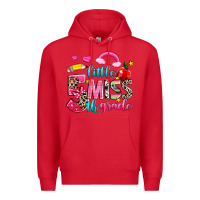 Red little miss fifth grade Premium Hoodie - NancyCooperArtShop
